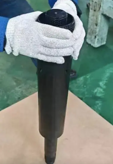 One-time setting tool thread interface and bridge plug connection detail 1