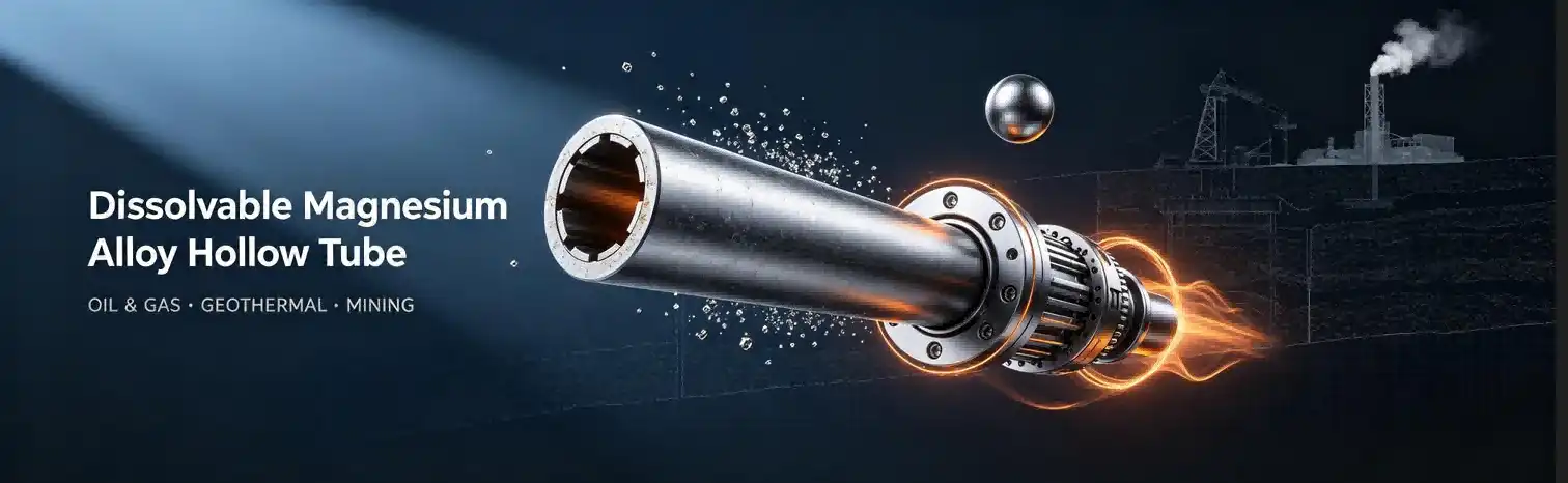 No retrieval required Magnesium Alloy seamless pipe